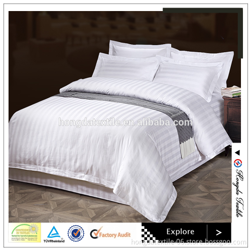 Customizable 400TC cotton white use unisex bed linen ,hotel bed sheet set